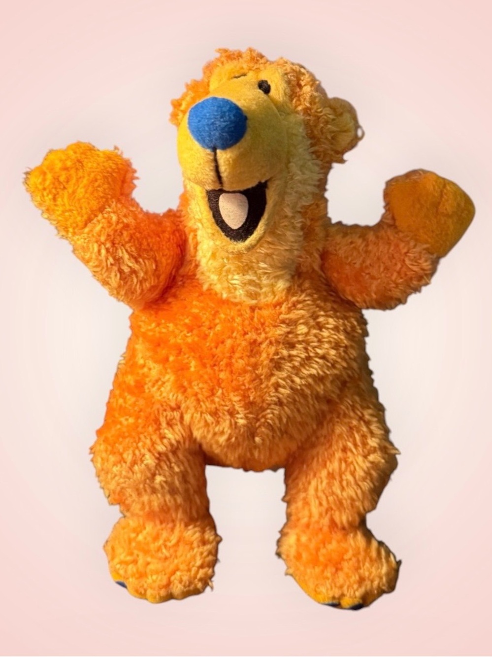 Vintage~Disney Bear In The Big Blue House~Jim Henson Mattel Applause 1999~ Plush - Picture 16 of 16
